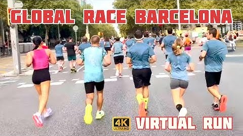 Virtual Run | Barcelona Global Race | La Merce | Treadmill Workout #076