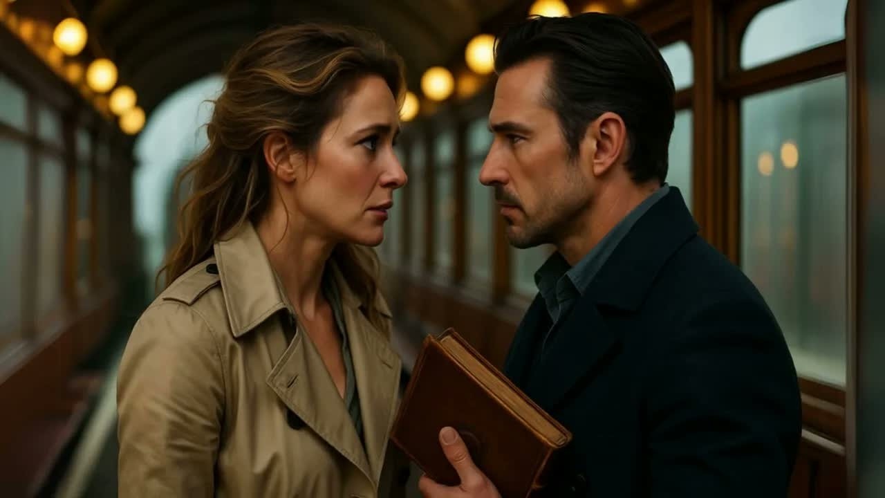 È salita sul treno sbagliato… senza sapere che l'uomo accanto a lei era un CEO in fuga dalla su