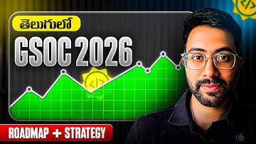 GSoC 2026 Complete Roadmap in Telugu | GSoC Preparation | Vamsi Bhavani
