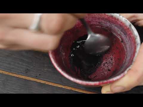 How to make Natural Tattoo Ink - carbon black