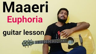 Maaeri intro Guitar lesson - Euphoria