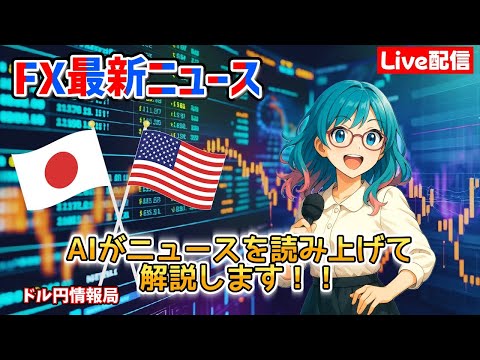 【FXライブ配信】2026.2/25.7:34~AIが最新ニュースをすべて読み上げます！リアルタイムでドル円レートをお知らせしニュースが入り次第、今後のドル円レートについて詳しく解説していきます。