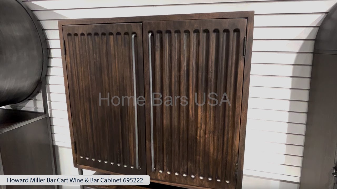 Howard Miller Bar Cart Wine Bar Cabinet 695222
