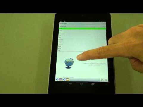 Ectaco Talking Picture Dictionary w/ 39 Languages on Google Nexus 7. Android Phones and Tablets.