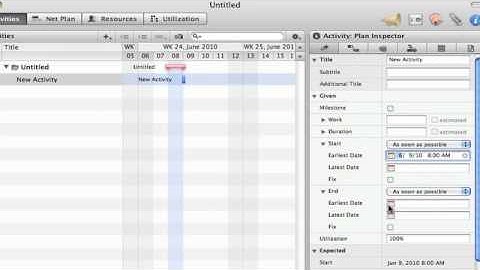 Merlin 2 - Task with fixed start and end dates