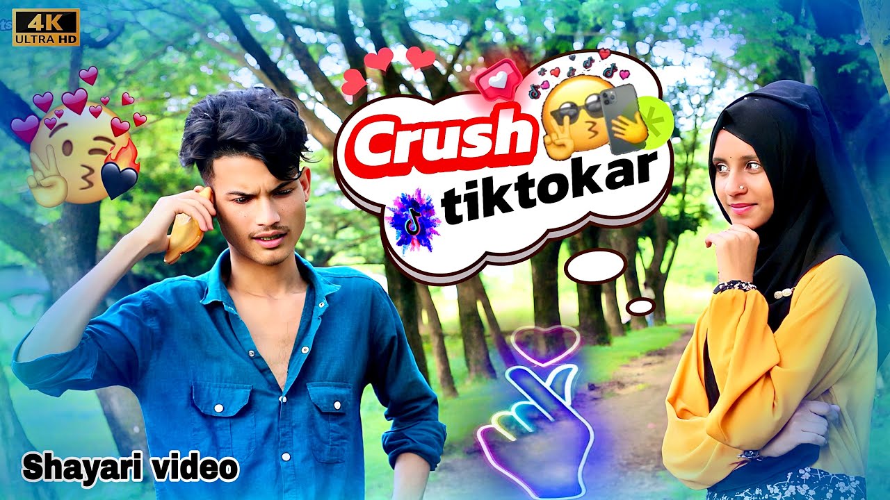💖 Crush যখন Tiktoker | ক্রাশ যখন TikToker 💖 Shayari Video | Rajjakvaiishorts |