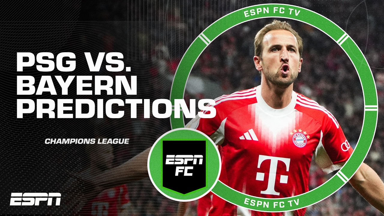 PSG vs Bayern predictions ESPN FC