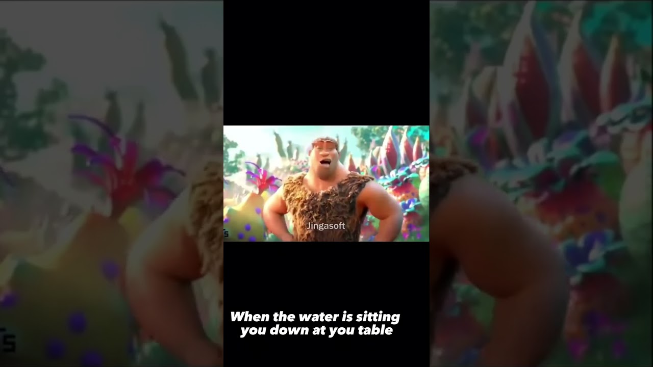 When the person that sites you down at the table be like 