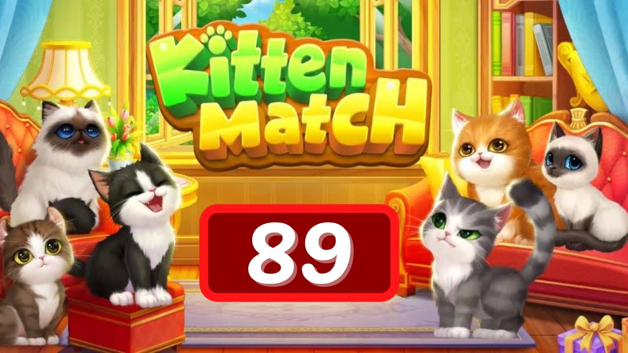 Kitten Match Level 89 No Boosters