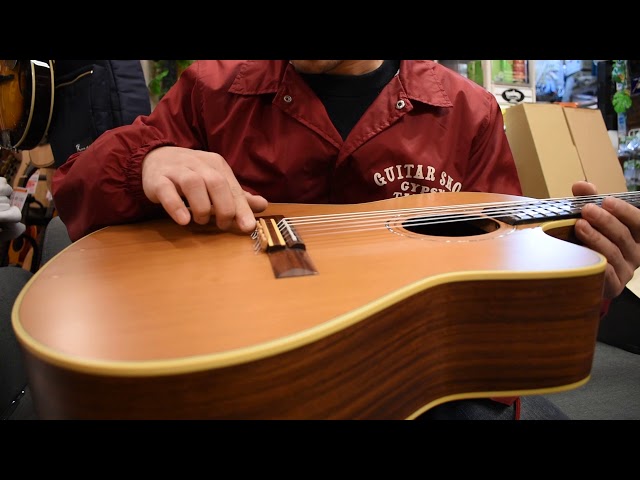 USED/K.Yairi CE-62-14F@guitarshoptantan - YouTube