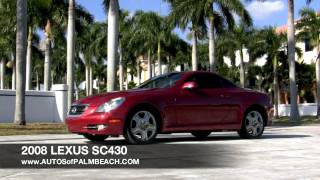 2008 Lexus SC430 Convertible A2624 - YouTube