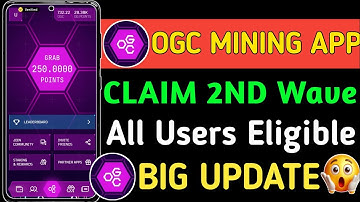 OGC Second Distribution Claim || OGC Token Not Received Solution || OGC Mining App new Update