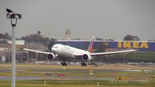 Philippine Airlines 777-3F6Er Rp-C7778 - Arrival At Sydney