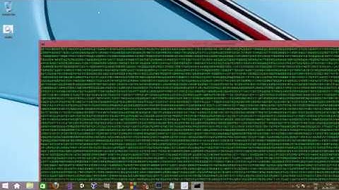 Create A Matrix Effect In Notepad |  Vortex Programming