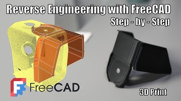 Reverse Engineering with FreeCAD: Step-by-Step Guide to Designing Around 3D Scan Data