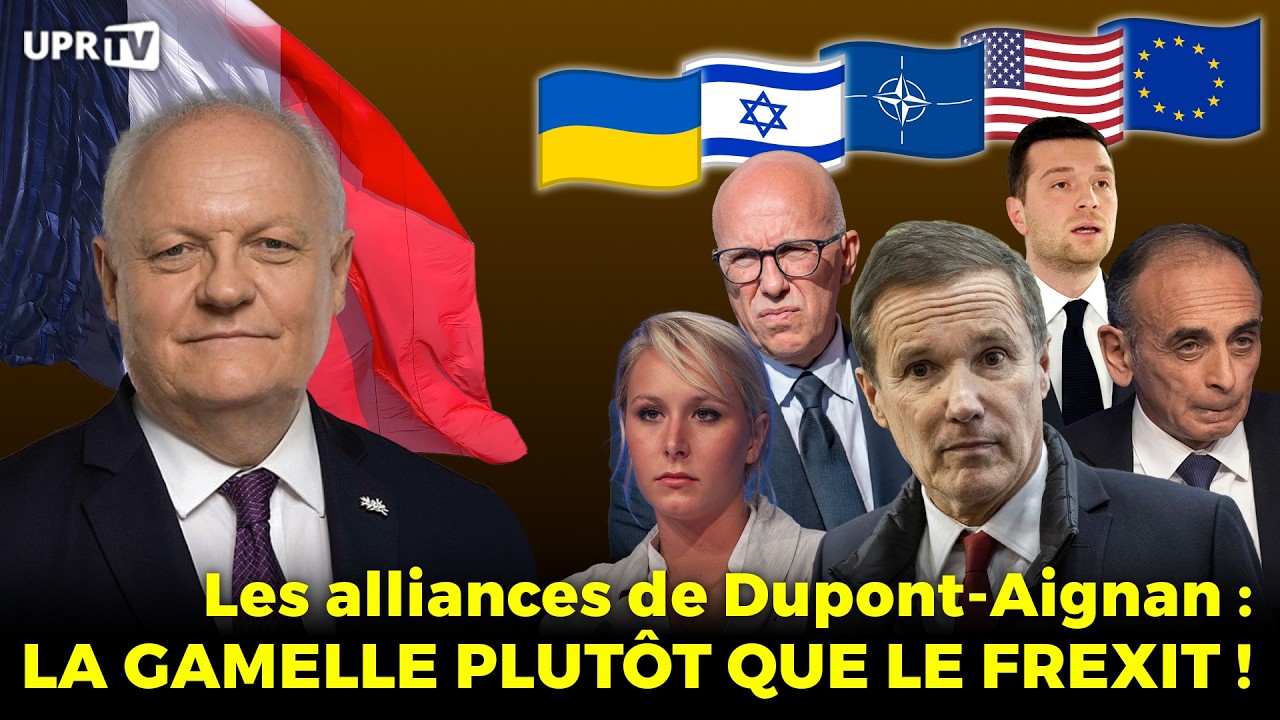 Les alliances de Dupont-Aignan : La gamelle plutôt que le FREXIT !