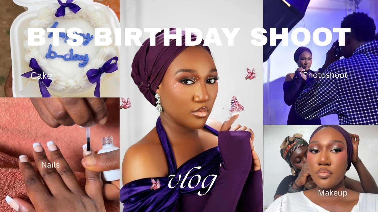A Real Behind-the-Scenes Look at My Diamond Inspired Birthday Photoshoot | Vlog