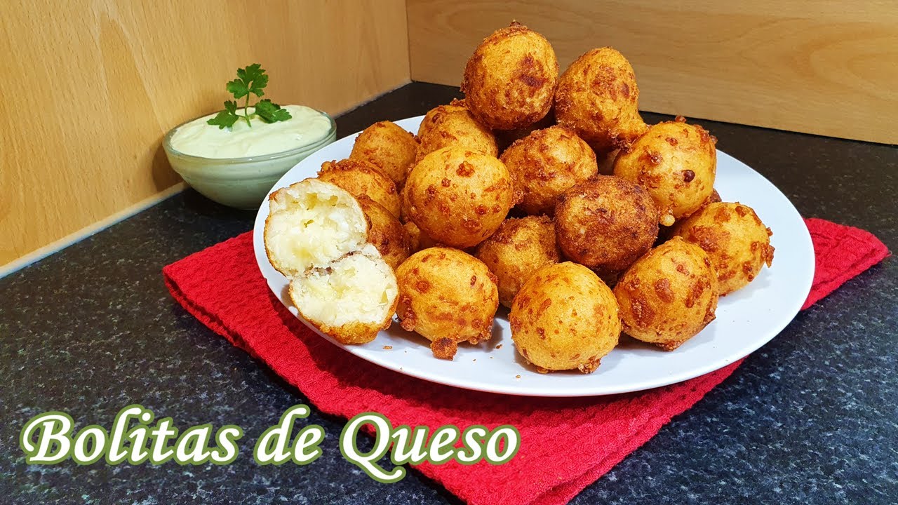 Como hacer BOLITAS DE QUESO | Pasapalo venezolano  ❤👩🏽‍🍳
