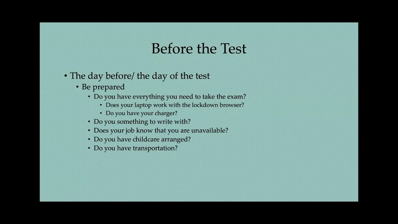 How to Manage Test Anxiety