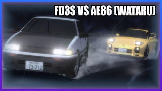 Initial D - Fd3S Vs Ae86 Wataru High Quality