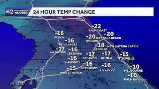 Central Florida Under A Cold Weather Advisory Temps To Drop