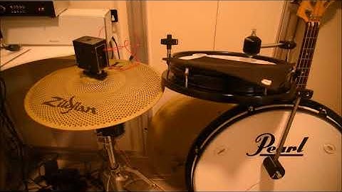 Drums robot by MIDI interface