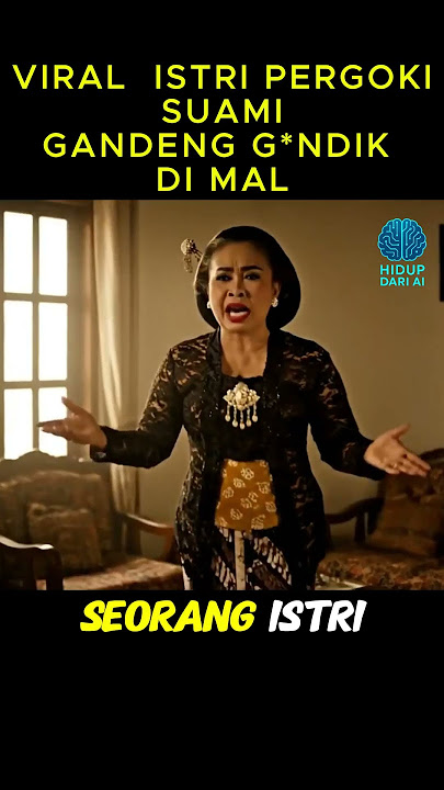 DETIK DETIK ISTRI PERGOKI SUAMI GANDENG G*NDIK#aiart #viral #fypシ゚viral #trendingshorts