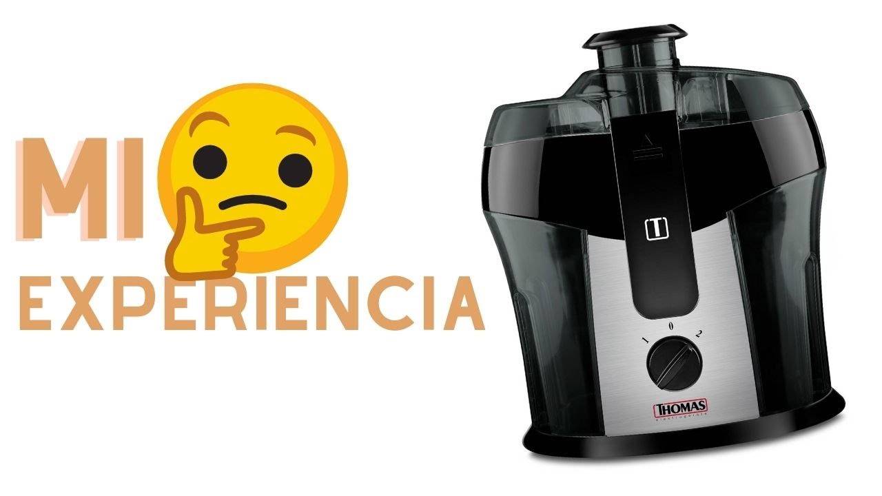 Qué tal funciona el extractor de jugo Thomas TH-2540i-2540iR? - YouTube