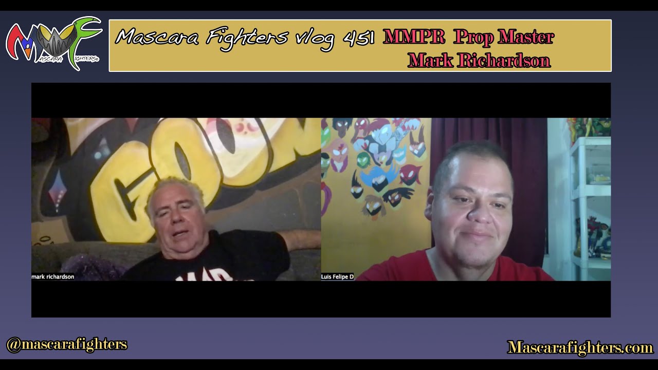 Mascara Fighters vlog 451 Mark Richardson