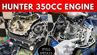 Hunter 350cc Full engine Fitting | Full engine rebuild RE Hunter | part 1 | Gear Assemble |