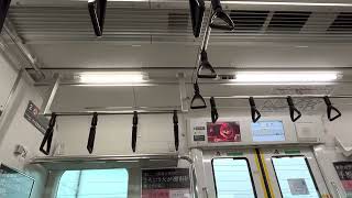 埼京線E233系7000番台 112編成 走行音(北戸田〜戸田)