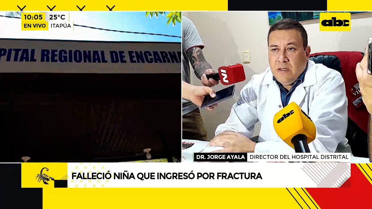 Niña ingresó por una fractura, quedó 8 meses internada y falleció