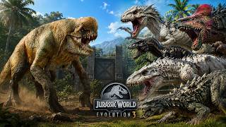 D-REX vs EVERY HYBRID DINOSAUR! Jurassic World Evolution 3