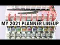 MY 2021 PLANNER LINEUP | 8 Happy Planners!!!