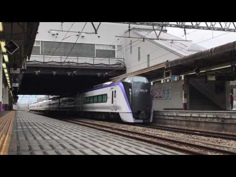 7/24 E353 S101編成 試運転 甲府駅にて