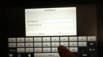 BB Playbook Tips and Tricks ! How to set Password Lock