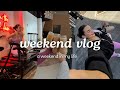gym vlog | back + biceps walk through | girl's day out | lagree as a beginner