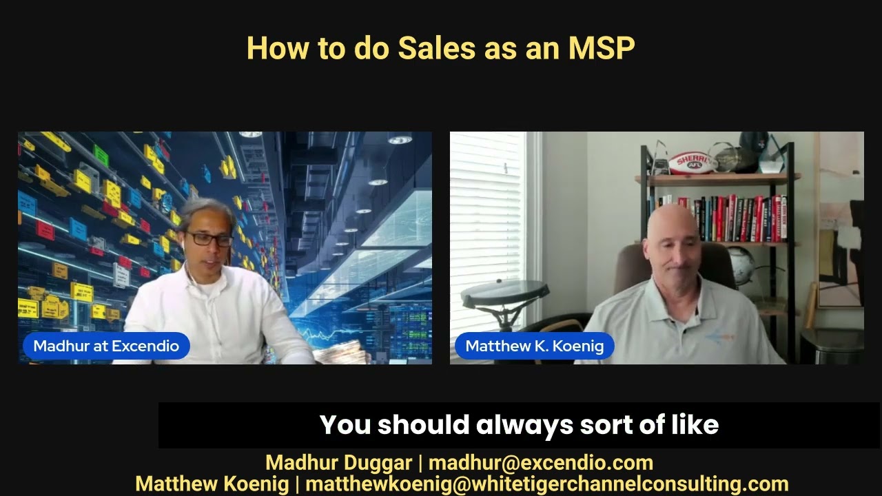 Selling Like a Lion: A Guide for MSPs to Master the Sales Jungle with Matthew Koenig at Nodeware