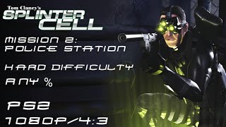 Tom Clancy&#39;s Splinter Cell (PS2) - Mission 2: Police Station - Any% Hard Difficulty