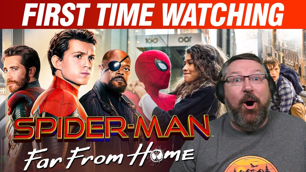 It's SO GOOD! Spider-man Far From Home (2019) | First Time Watching | Movie Reaction #mcu #marvel