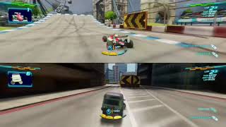 Cars 2 The Video Game Francesco Bernoulli Vs Miles Axlerod - Hyde Tour