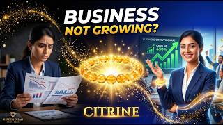 Citrine Benefits for Wealth & Business | Merchant's Stone Explained | Crystal Healing Hindi