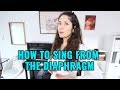 How To Sing From the Diaphragm