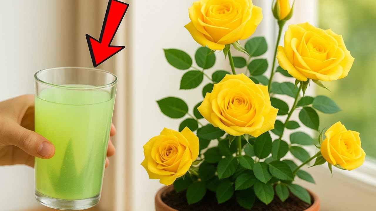 Just One Miracle Glass — Roses Root Overnight & Bloom Faster - YouTube
