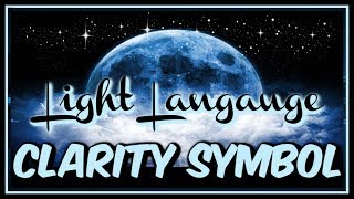LIGHT LANGUAGE CLARITY SYMBOL WITH COLOR AND SOUND THERAPY