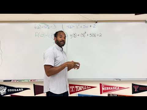 Evaluating a Function Given an Input