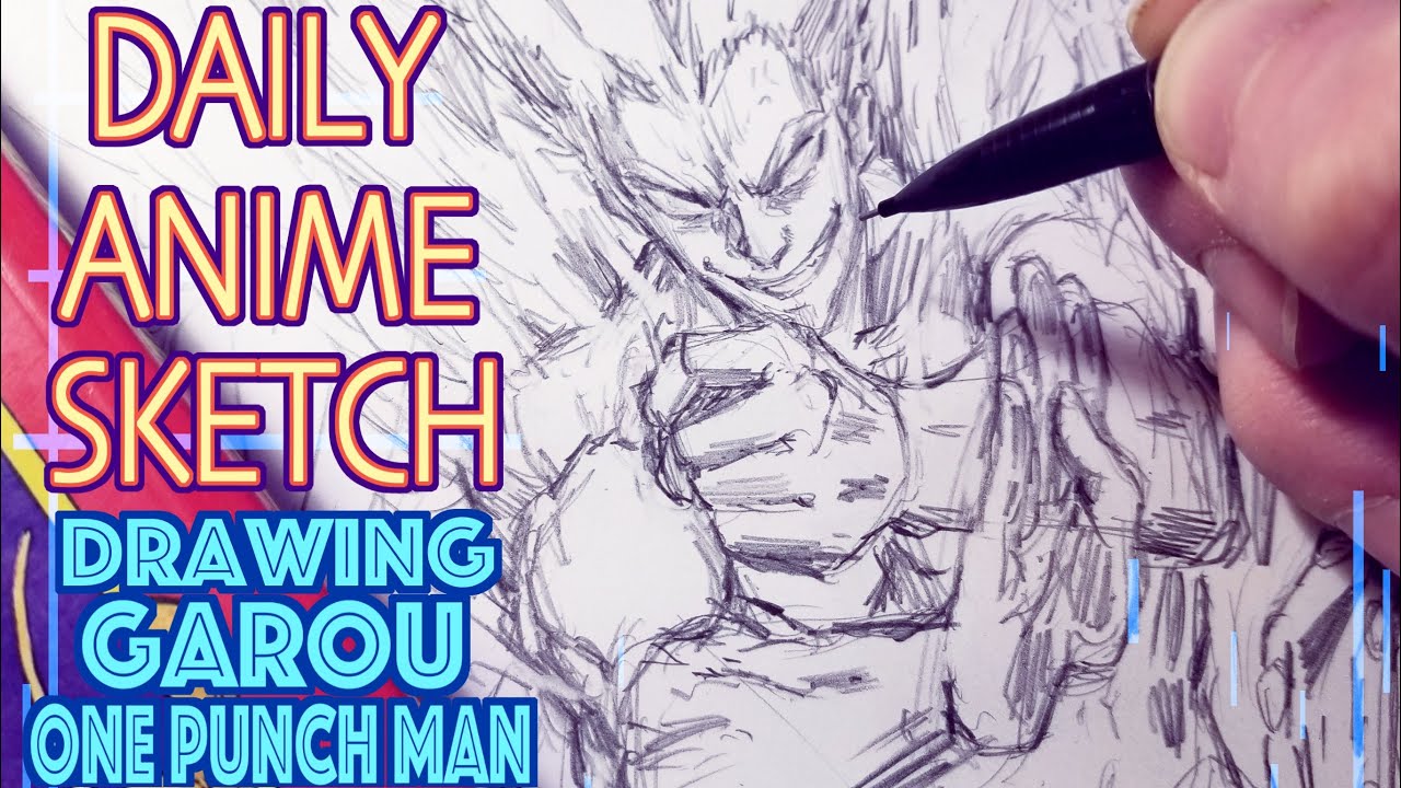 Garou <3  Mangá one punch man, Poses de luta, Desenho de anime