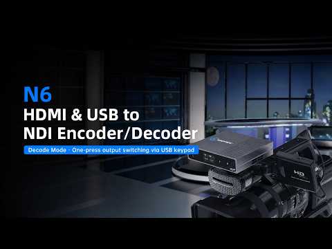 N6 Encoder/Decoder: One-press output switching via USB keypad