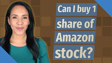 How much does it cost to buy one share of Amazon stock?