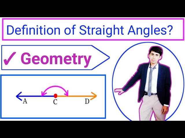 Straight Angle – Definition with Examples